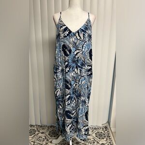 Karen Kane Bali Side Slit Dress XL